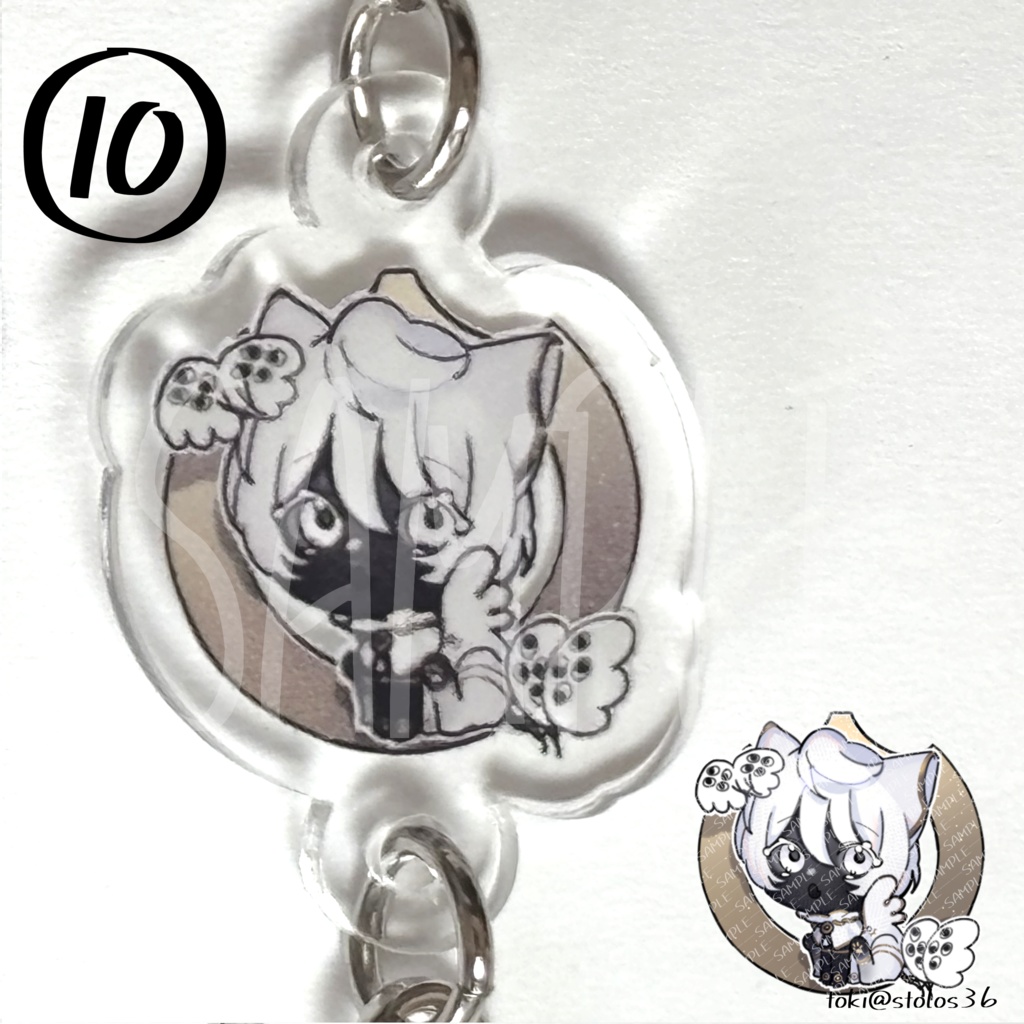 アクリルチャーム