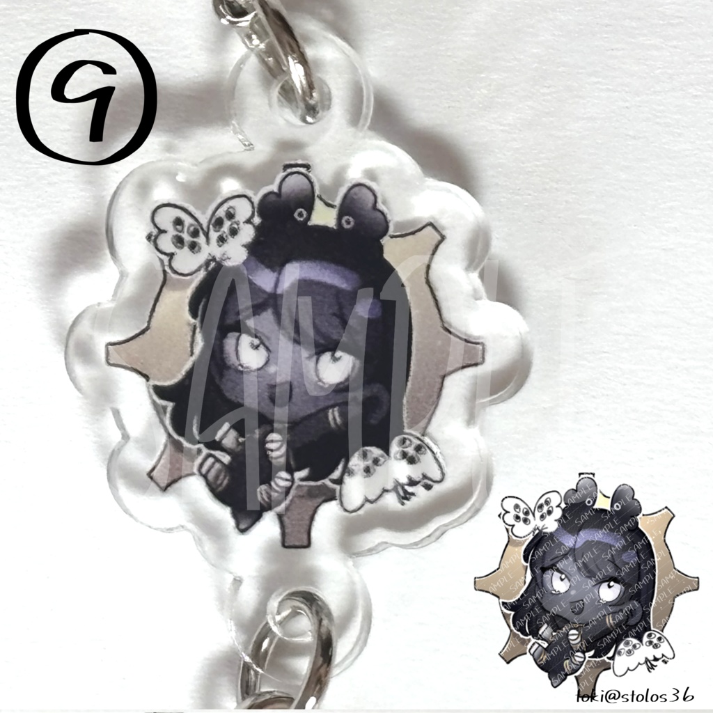 アクリルチャーム