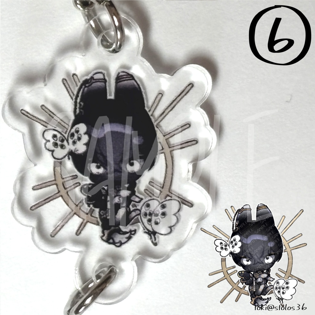 アクリルチャーム