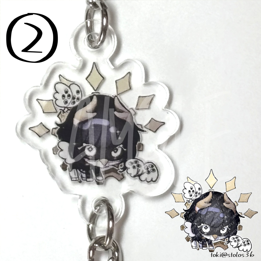 アクリルチャーム