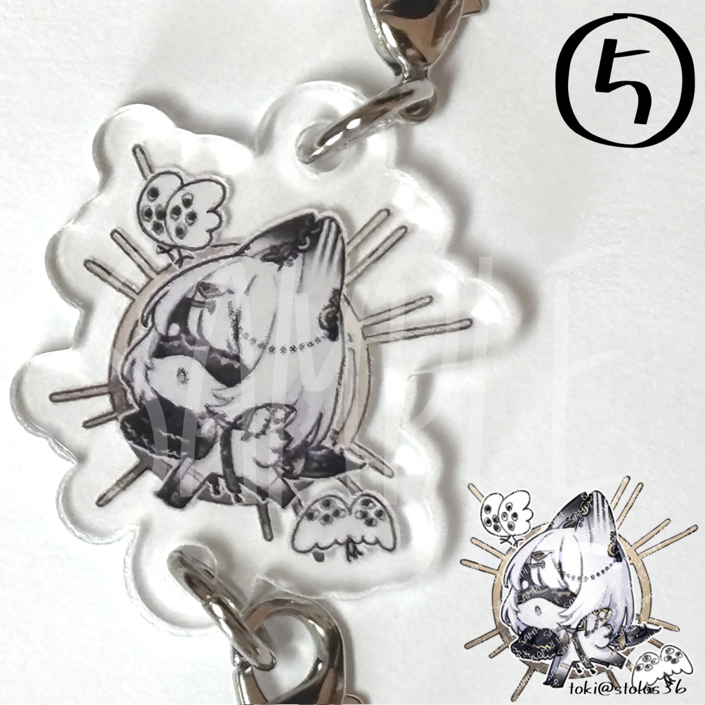 アクリルチャーム