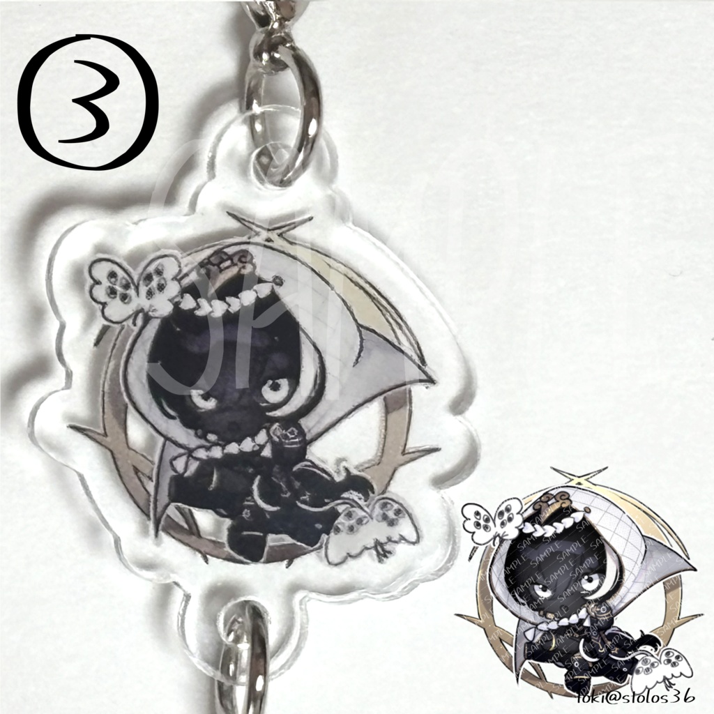 アクリルチャーム