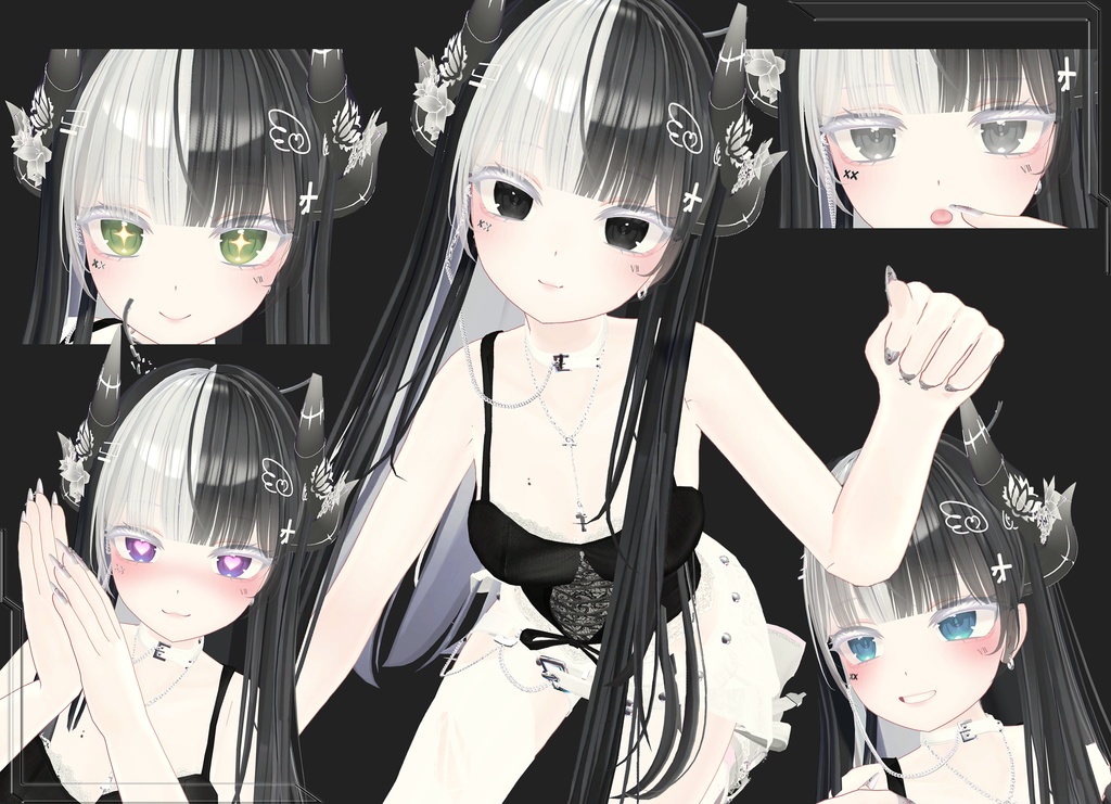 「萌」Simple Eye Texture