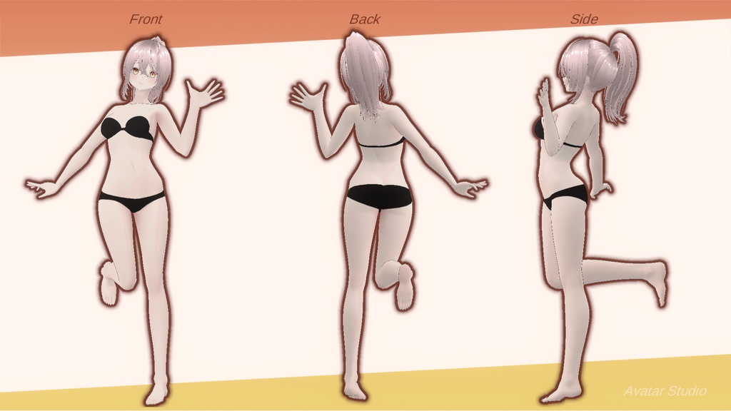 オリジナル3Dモデル「星那 -sena- 」ver1.0.0