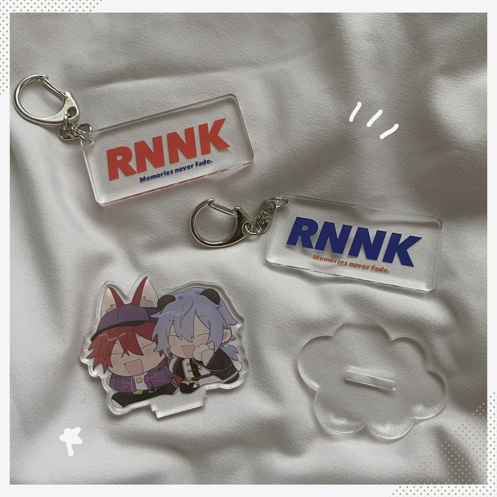 燐ニキ　けもあくすたと概念アクキーセット