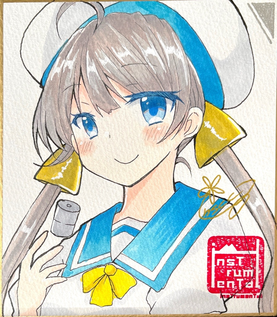 第二十二号海防艦ミニ色紙