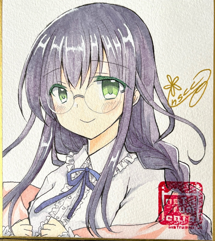 ［1/24 18時〜］鞠絵ミニ色紙