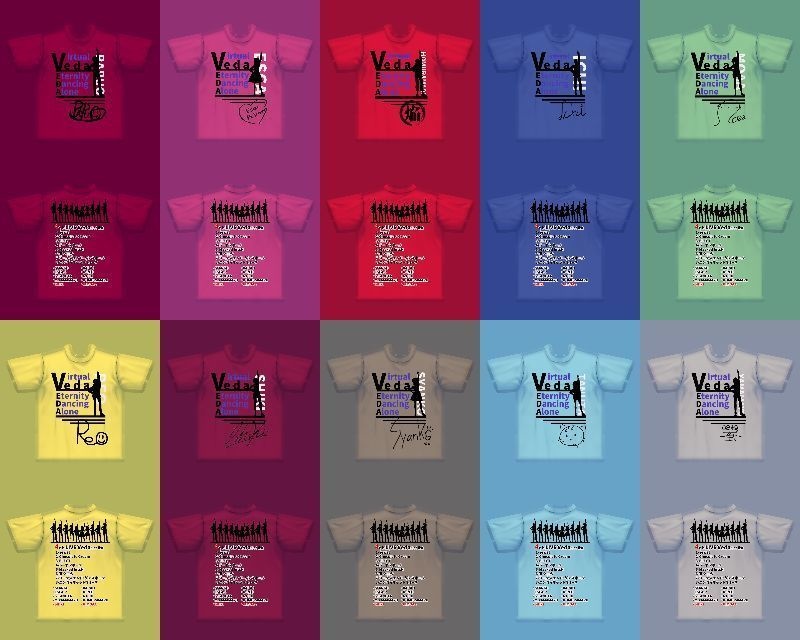【Vroid】 Veda#04 ライブTシャツ【無料あり】