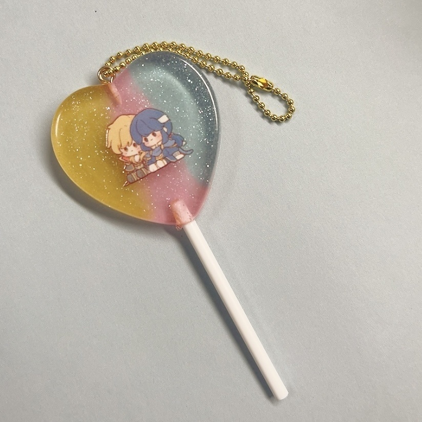 アレセリキャンディーアクリルキーホルダー