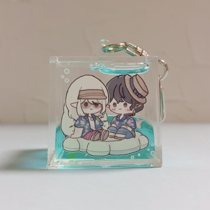 リキッドアクリルキーホルダー