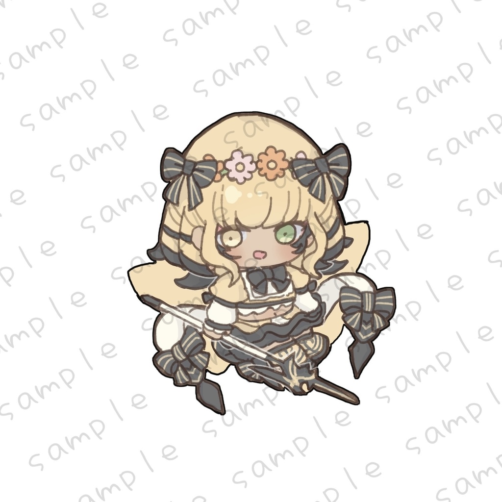 カラーアクリルキーホルダー(3種)