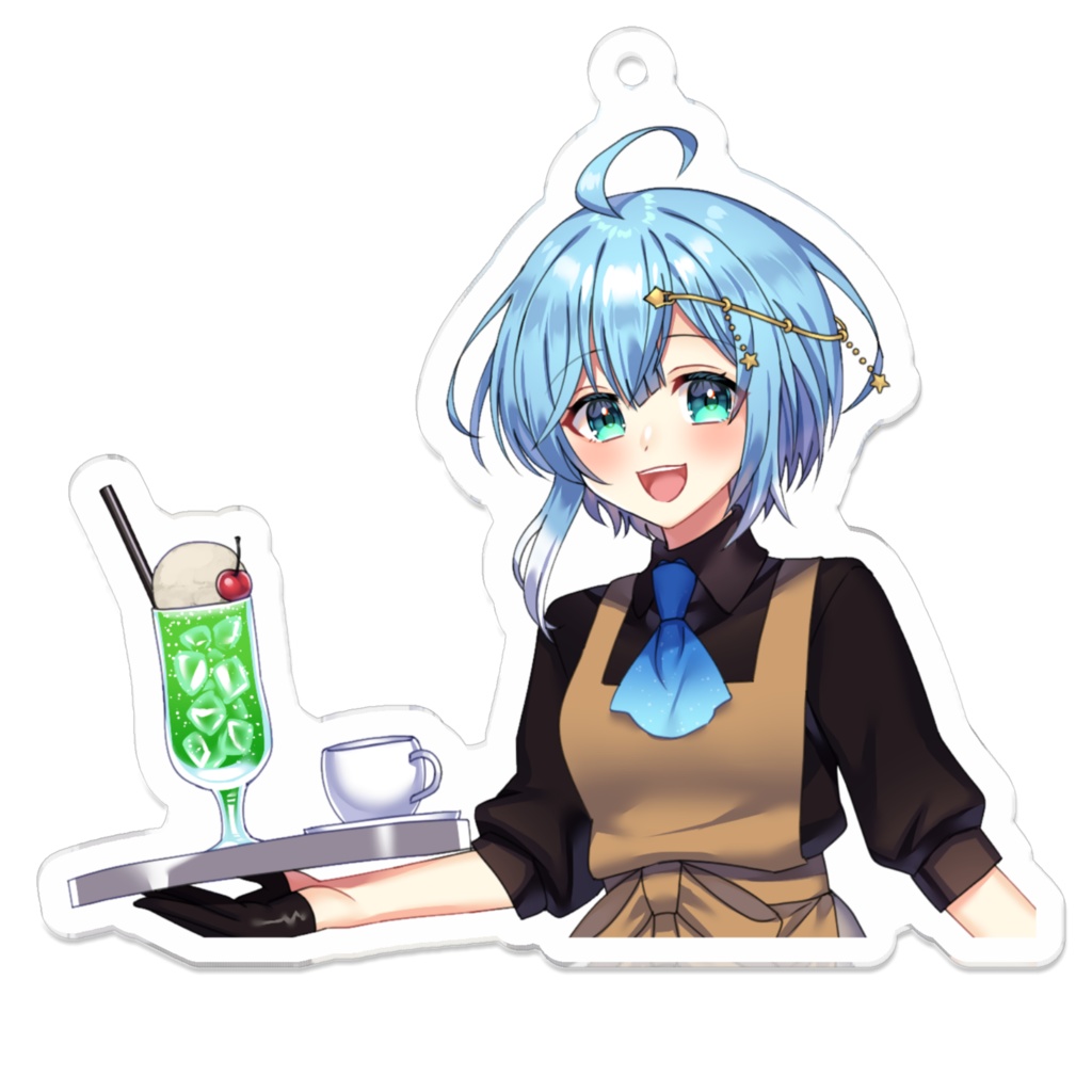 【イベント】カフェ衣装アクリルキーホルダー