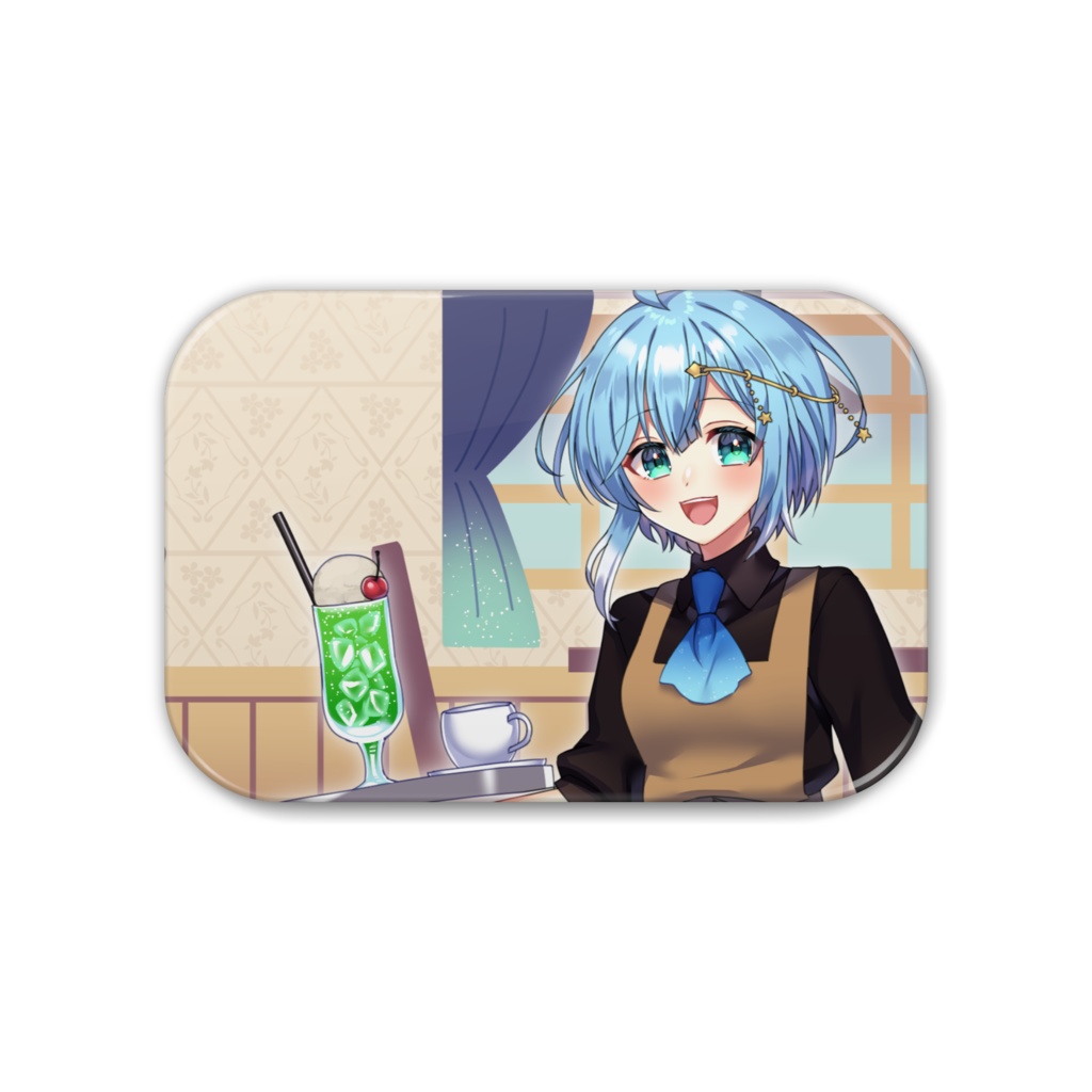 【イベント】カフェ衣装缶バッジ