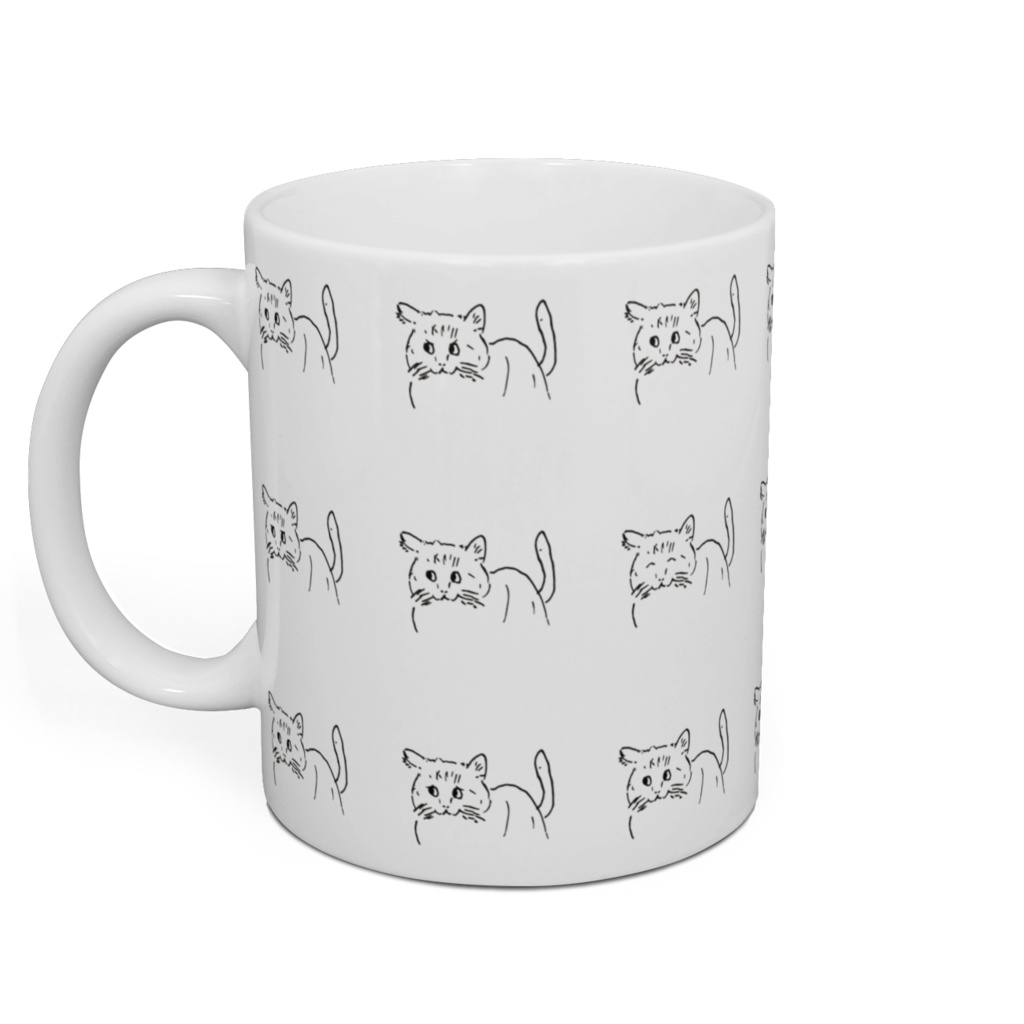 バーチャルねこマグカップ