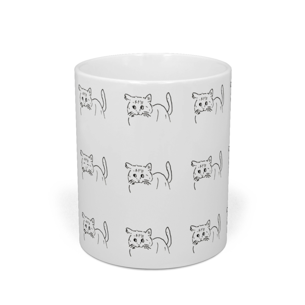 バーチャルねこマグカップ