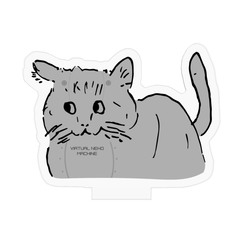 バーチャルねこマシンアクリルフィギュア