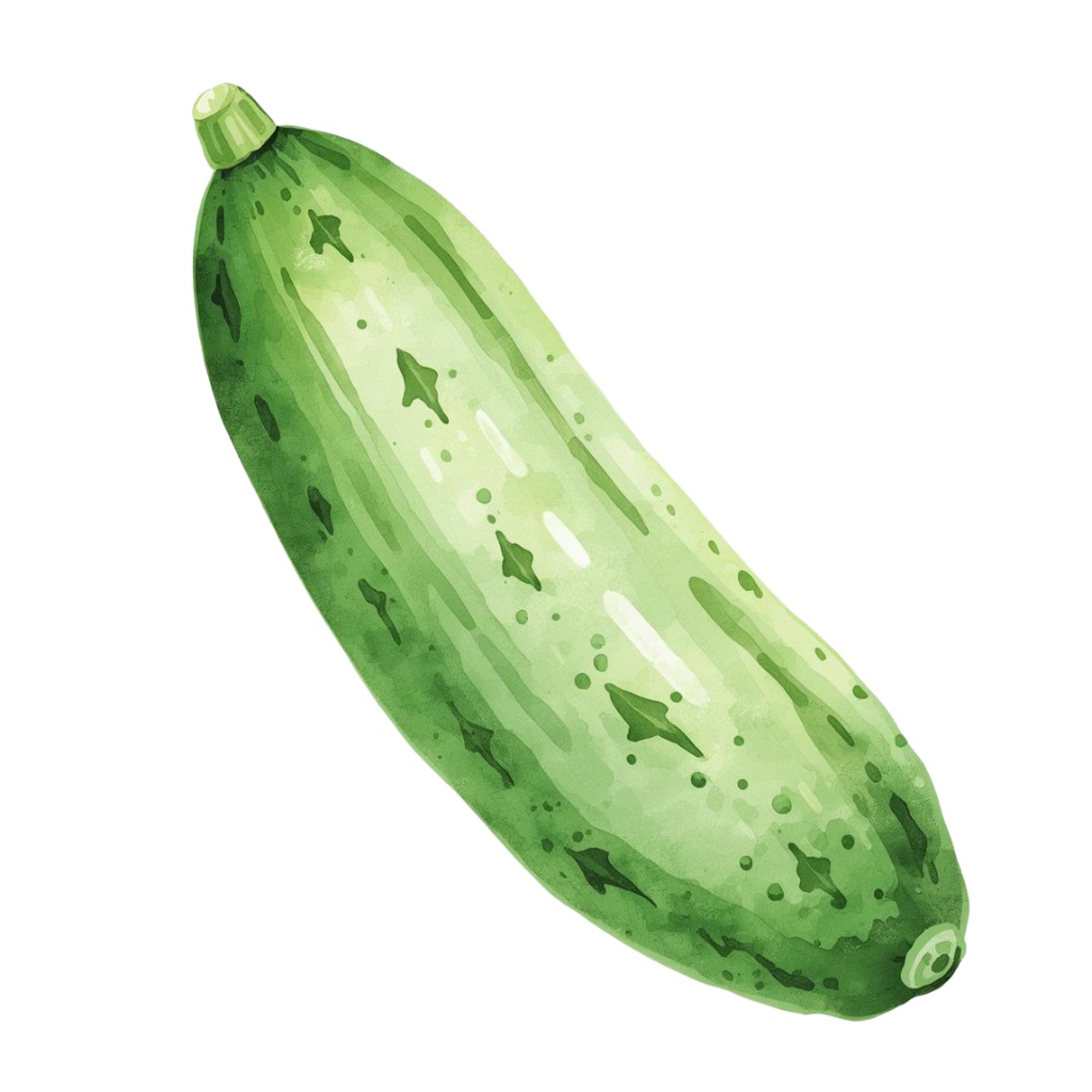 水彩タッチの手書き風野菜クリップアートセット(8種類)