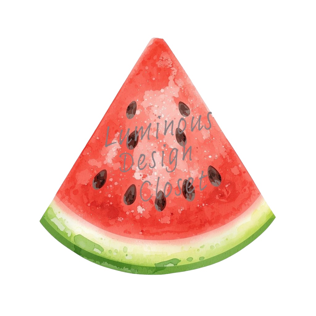 【先着5名限定!10点セット350円】夏の水彩クリップアート10点セット