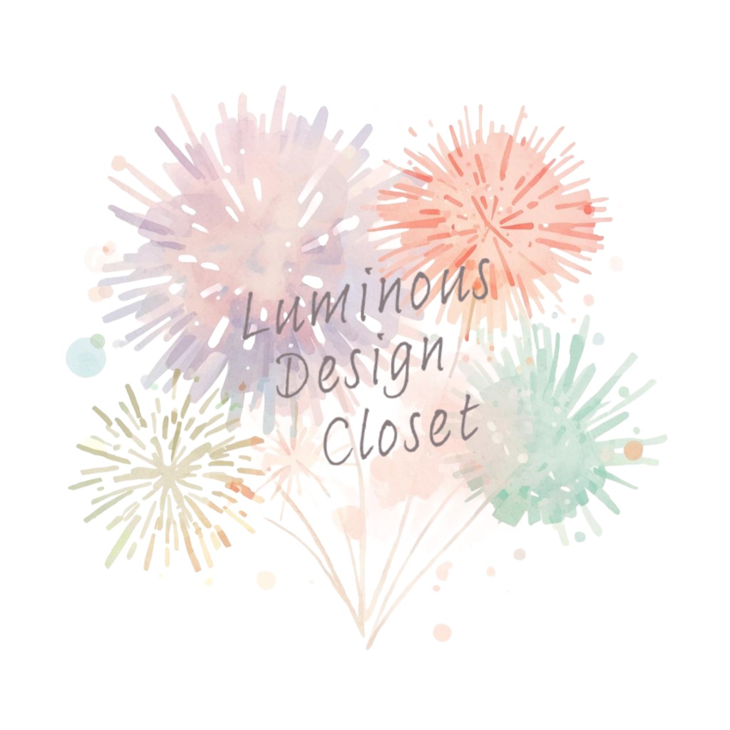 【先着5名限定!10点セット350円】夏の水彩クリップアート10点セット