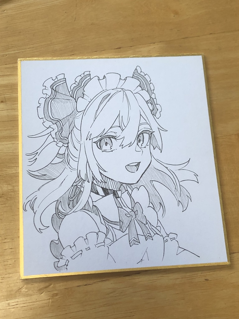 色紙イラスト