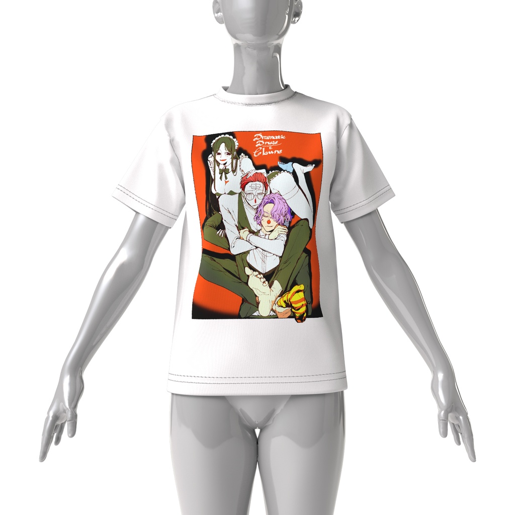 ビックシルエットTシャツ カラー