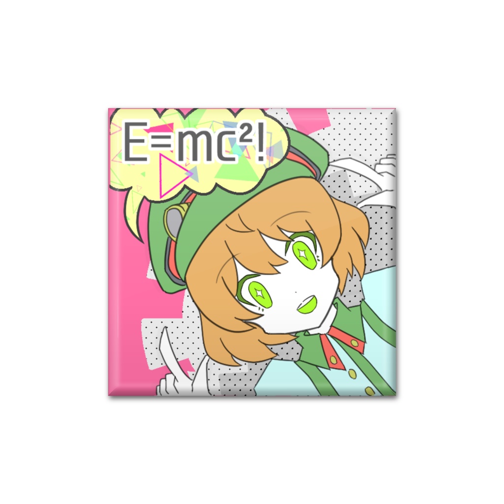 #コンパス 缶バッジ