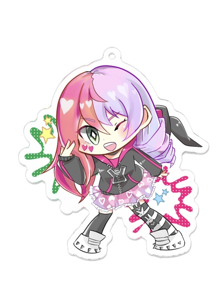 メグメグ アクリルキーホルダー