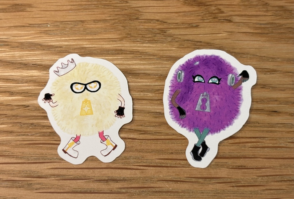 G ケバテンタクルズシール(2種類1セット)