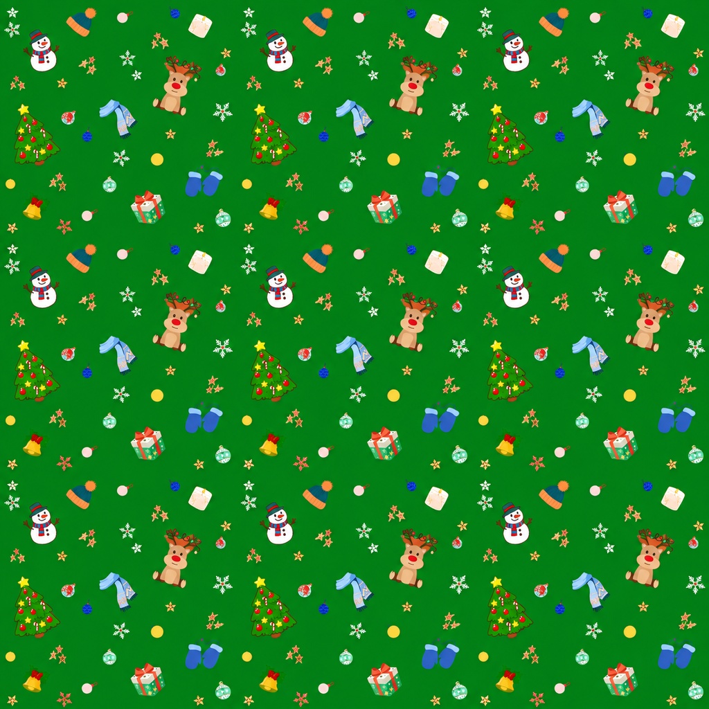 クリスマス　デザインペーパー
