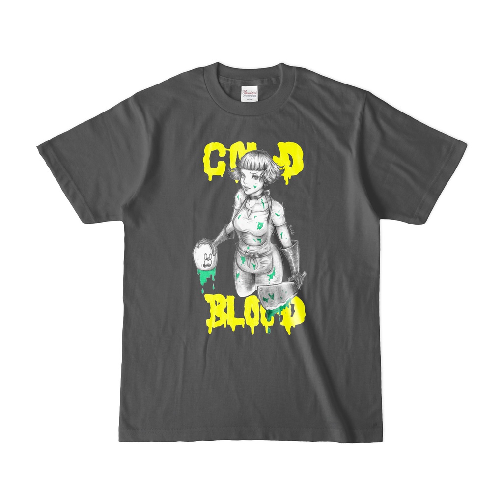 “Cold Blood case2 - Meat Cleaver” T-shirt