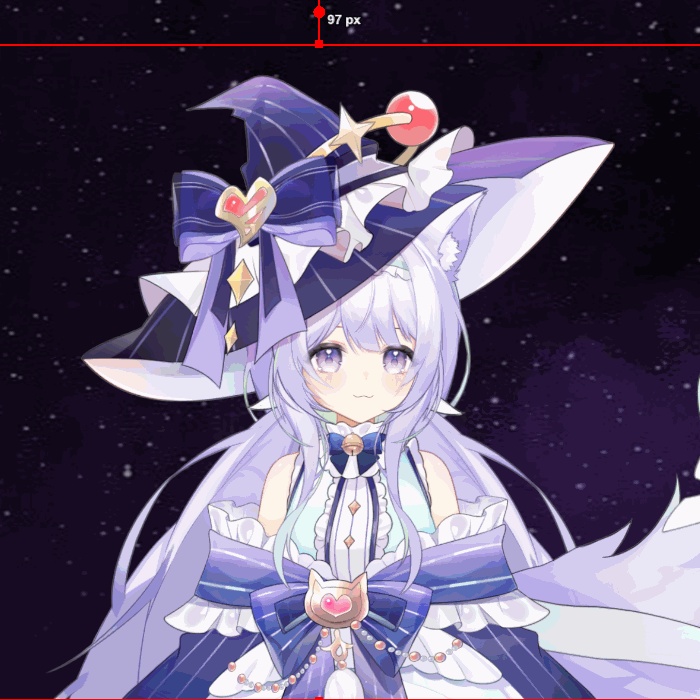 【Live2Dモデル】【汎用モデル】2色差!かわいいねこぎつね/Two Color Difference!Cute Nekofox