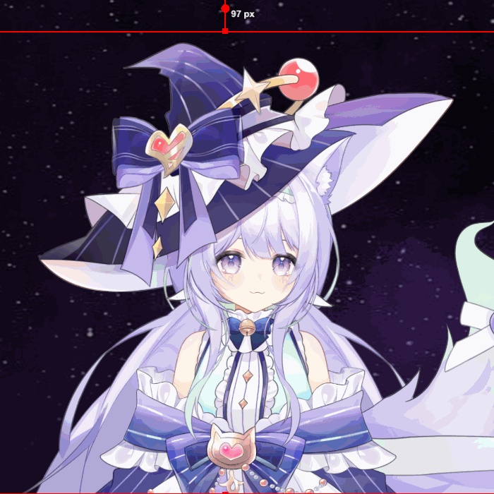 【Live2Dモデル】【汎用モデル】2色差!かわいいねこぎつね/Two Color Difference!Cute Nekofox