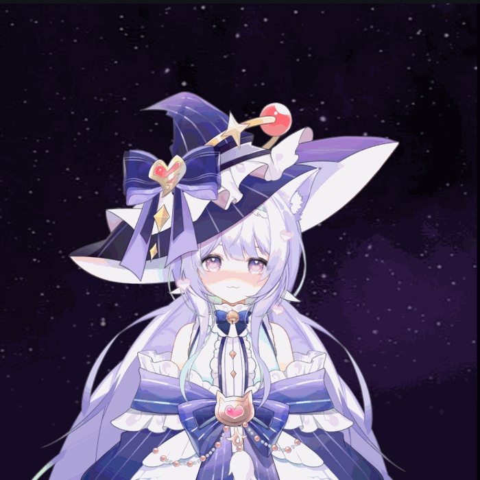 【Live2Dモデル】【汎用モデル】2色差!かわいいねこぎつね/Two Color Difference!Cute Nekofox