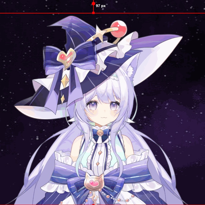 【Live2Dモデル】【汎用モデル】2色差!かわいいねこぎつね/Two Color Difference!Cute Nekofox