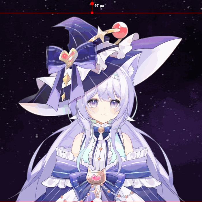 【Live2Dモデル】【汎用モデル】2色差!かわいいねこぎつね/Two Color Difference!Cute Nekofox