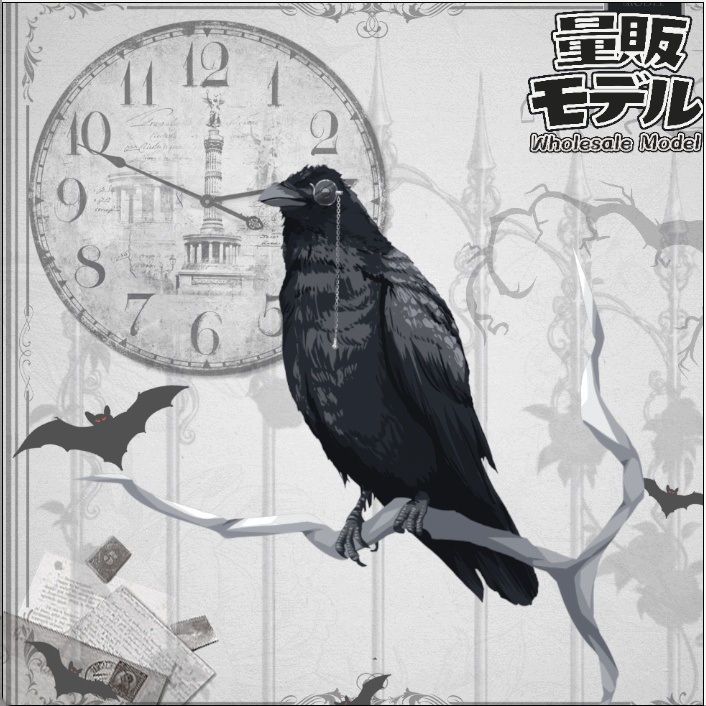 【Live2Dモデル】【汎用モデル】ゴシック少女、参上!٩( 'ω' )و/ Gothic Girl Here I Come!٩( 'ω' )و