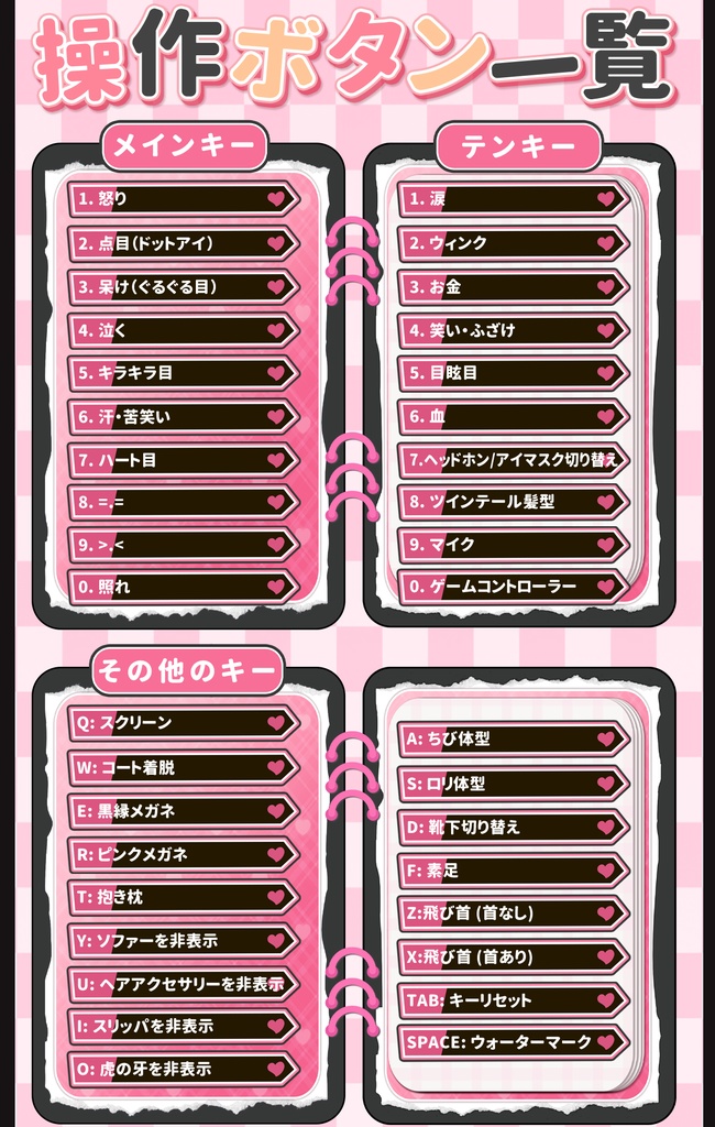 【Live2Dモデル】【汎用モデル】桃猫みゅう / Momo Neko