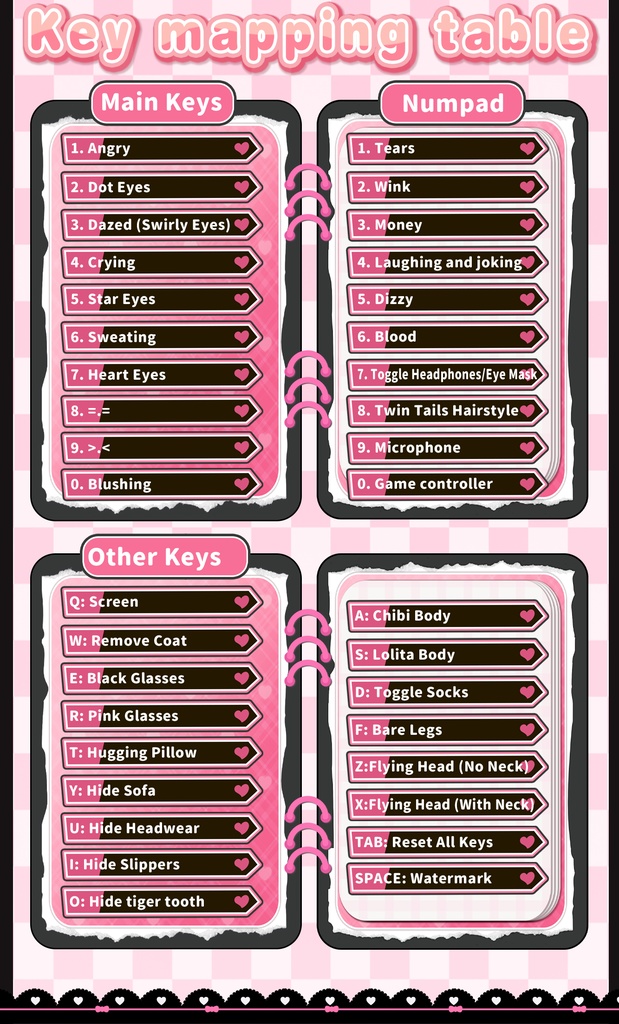 【Live2Dモデル】【汎用モデル】桃猫みゅう / Momo Neko