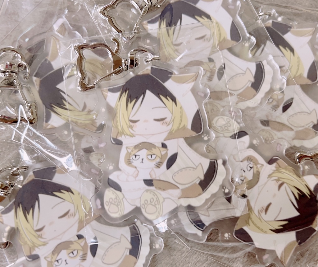 研磨 アクリルキーホルダー