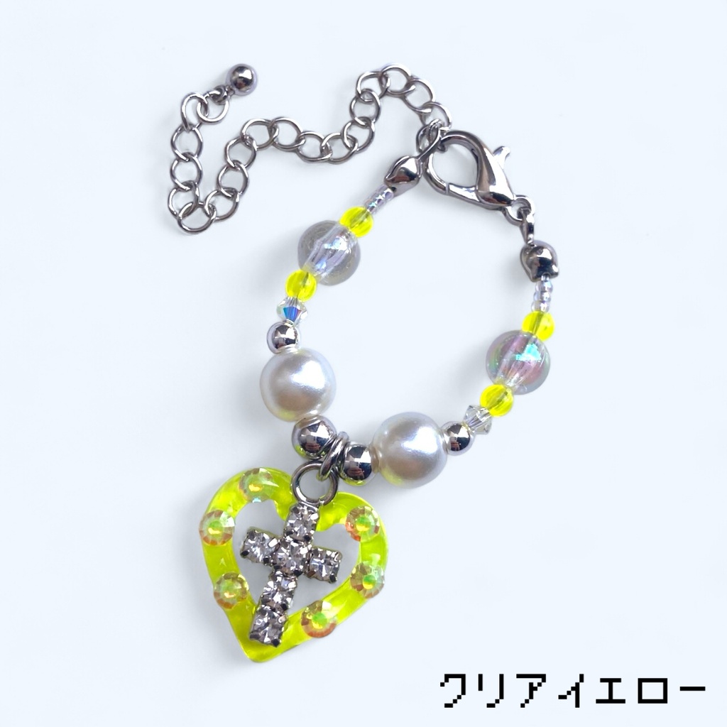 💟 ぬいのハートネックレス ✝️クリアタイプ