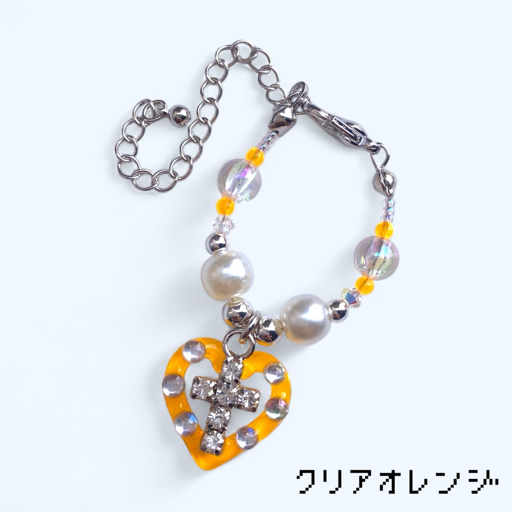 💟 ぬいのハートネックレス ✝️クリアタイプ