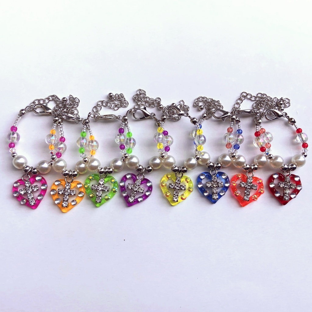 💟 ぬいのハートネックレス ✝️クリアタイプ