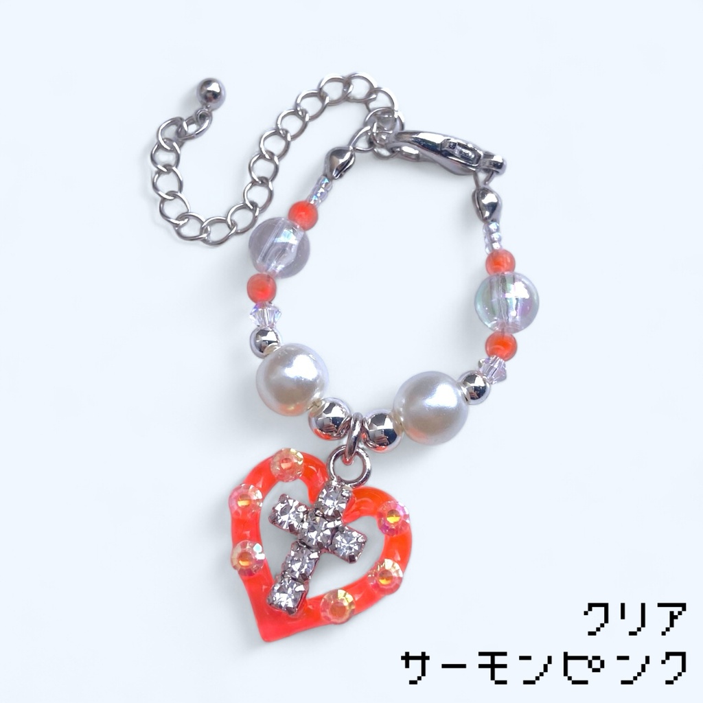 💟 ぬいのハートネックレス ✝️クリアタイプ