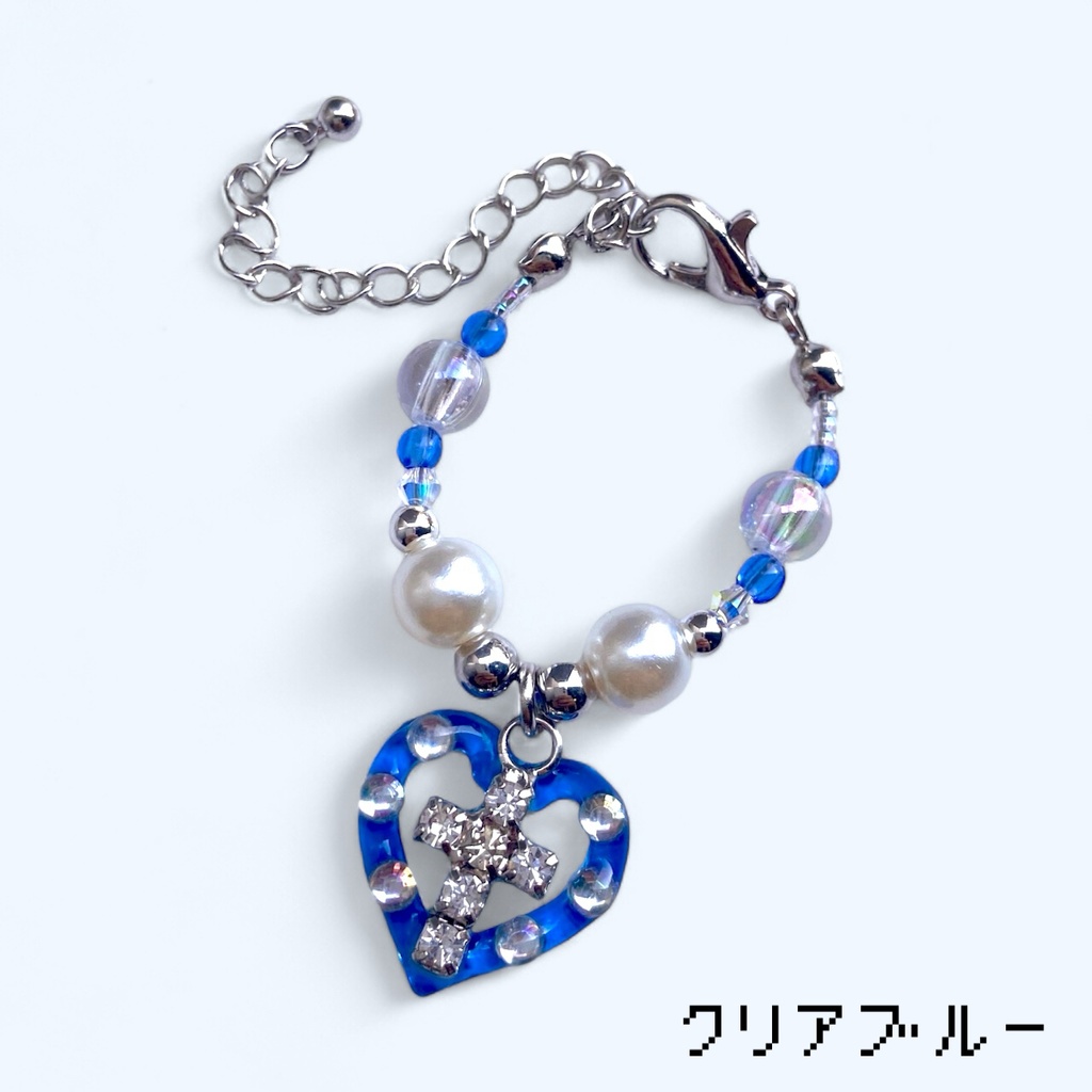 💟 ぬいのハートネックレス ✝️クリアタイプ