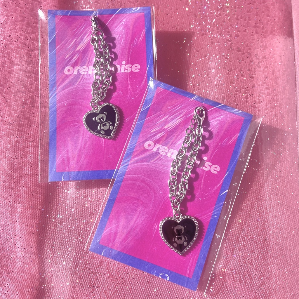 暗黒テディベア🧸のネックレス🖤