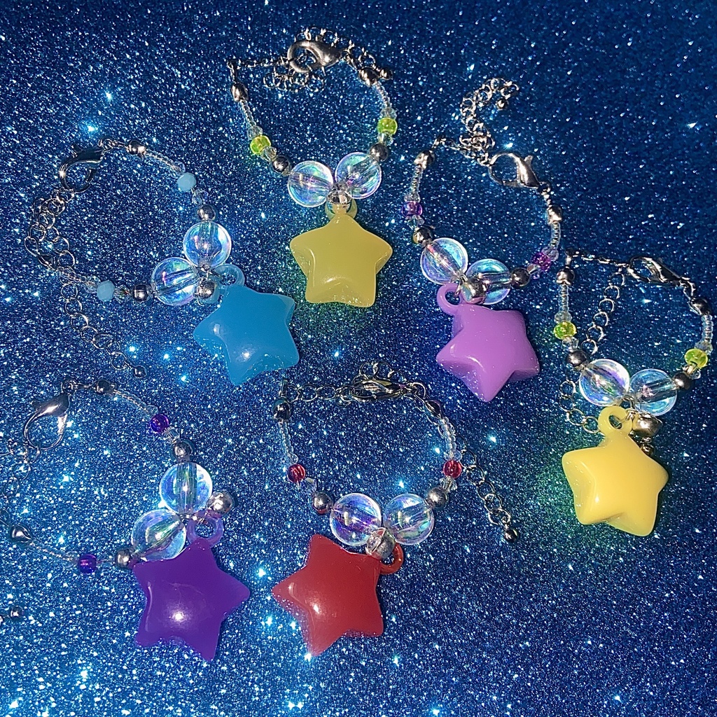✡星のキャンディ🍭ぬいネックレス🌈