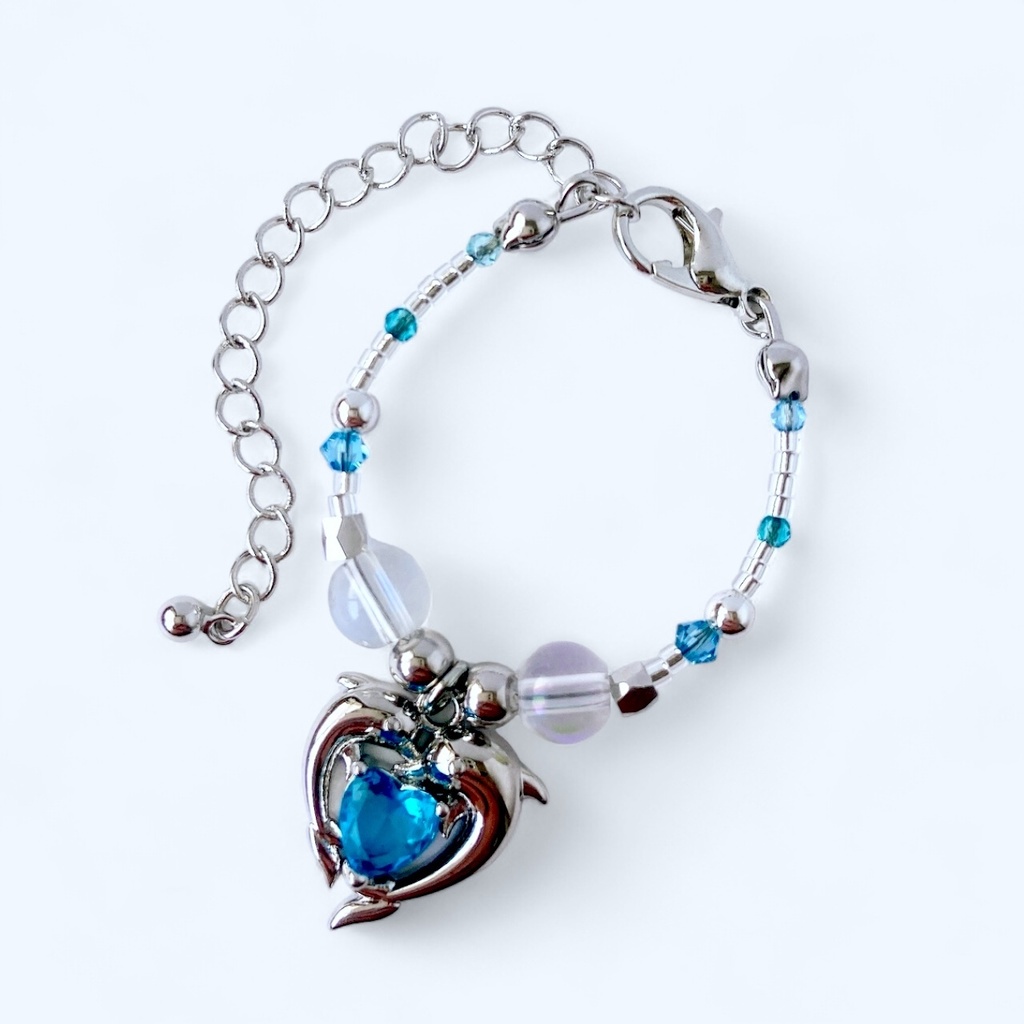 🐬水族館のイルカぬいネックレス🪼