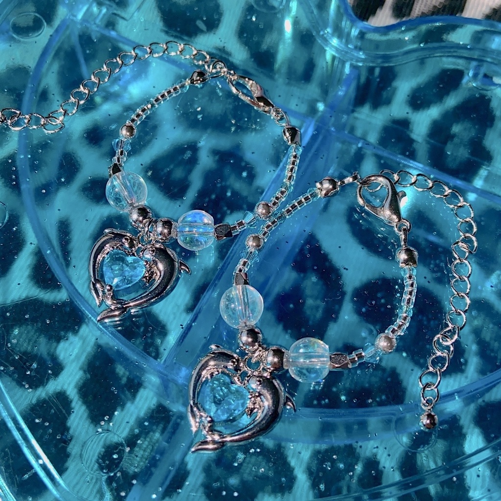 🐬水族館のイルカぬいネックレス🪼