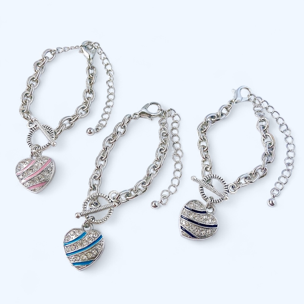 🩵ぬいのラインハート🩷マンテルネックレス🖤