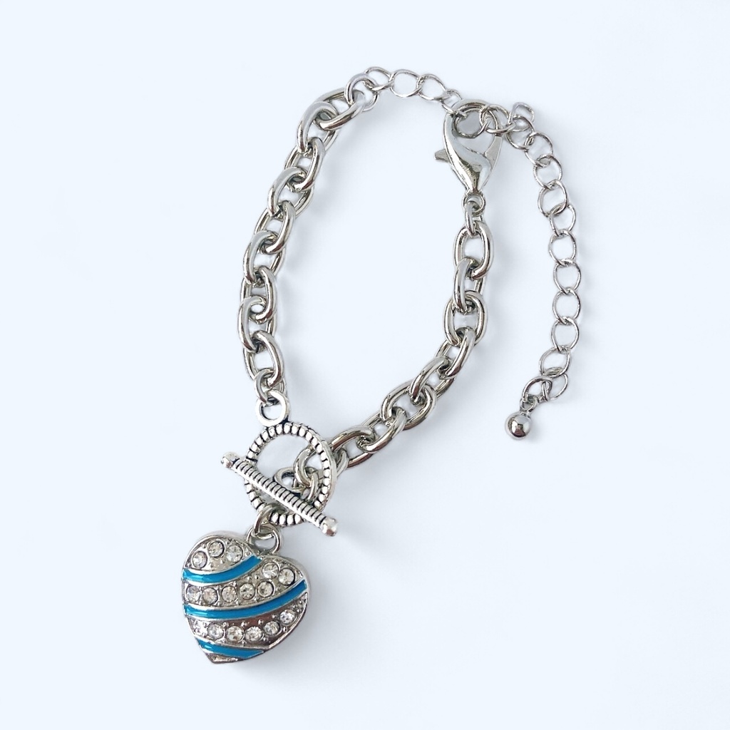 🩵ぬいのラインハート🩷マンテルネックレス🖤